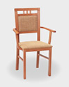 hocker drewniany
