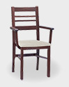 hocker drewniany