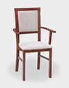 hocker drewniany