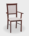 hocker drewniany
