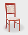 hocker drewniany