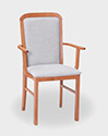 hocker drewniany