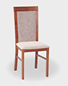 hocker drewniany