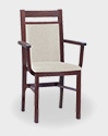 hocker drewniany